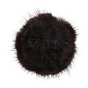 Faux Mink Fur Lapel Pins JEWB-WH0026-94B-1