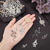 Tibetan Style Alloy Pendants PALLOY-PH0001-07AS-3