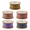  5 Rolls 5 Colors Cotton Cord OCOR-TA0001-48-9