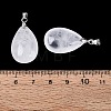 Natural Quartz Crystal Pendants G-N362-03P-14-4