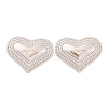 Brass Stud Earrings for Women EJEW-U015-07P-01-1