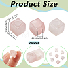 20Pcs Natural Rose Quartz Gemstone European Beads G-NB0005-89D-2