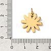 304 Stainless Steel Enamel Pendants STAS-Z189-11G-02-3