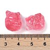 Transparent Spray Paint Glass Beads GLAA-H035-01H-3