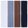 8Pcs 4 Colors Milk Silk Cloth Hair Bands OHAR-TAD0001-01D-1