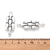 Tibetan Style Alloy Connector Charms TIBE-N014-09AS-3