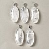 Natural Quartz Crystal Pendants GG-CBACB71-01P-20-1
