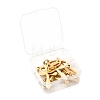 8Pcs 4 Style Ion Plating(IP) 304 Stainless Steel Charms STAS-LS0001-77G-7