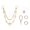 1Pc Acrylic Beaded Mobile Straps AJEW-SZ0002-82B-1