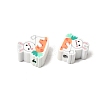 Easter Handmade Polymer Clay Beads CLAY-A006-01C-2