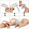 40Pcs 4 Styles Sports Theme Temporary Tattoos DIY-ME0003-79-3