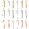 15Pcs 3 Colors Crystal Rhinestone Safety Pin Brooches FIND-DC0003-15-1