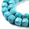 Dyed Natural Turquoise Beads Strands G-H028-A04-01-4