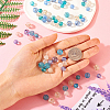 75Pcs 6 Styles Transparent Frosted Resin Beads RESI-TA0002-42-7