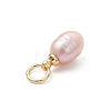 Natural Cultured Freshwater Pearl Pendants X-PALLOY-JF05172-01-5