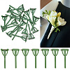20Pcs Iron & Plastic Brooch Findings JEWB-SC0001-97-1