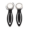 Alloy & Iron Bookmark Cabochon Settings PALLOY-N184-01S-4