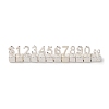 Aluminum Alloy Price Display Cube Adjustable Price Tag ODIS-WH0018-84S-1