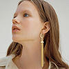 Tassel Dangle Earrings DIY Making Kit DIY-BC0004-46-6