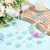 120Pcs Acrylic Bead Caps OACR-PA0002-13B-4