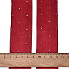 Single Face Printed Polyester & Acrylic Satin Ribbon SRIB-T009-06C-3