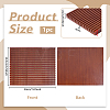 Pine Wood Ruler Slotted Display Stands ODIS-WH0038-330A-01-2