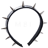 1Pc Imitation Leather Hair Bands OHAR-CL0005-06-1