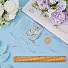 40Pcs 4 Styles Brass Tube Beads KK-CN0002-90-3