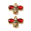 304 Stainless Steel Rhinestone Pendants RB-L002-03G-01-1