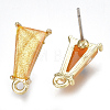 Alloy Stud Earring Findings X-PALLOY-S121-19C-1