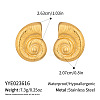 304 Stainless Steel Stud Earrings IN7147-1-2