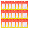 60Pcs Rectangle Glitter Holographic Plastic Resealable Packaging Bags ABAG-TA0001-97A-02-2