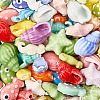 80Pcs 5 Styles Handmade Porcelain Beads PORC-SC0001-56-1