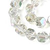 Electroplate Glass Beads Strands EGLA-T021-21E-3