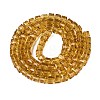 Transparent Glass Beads Strands GLAA-R041-8x8mm-A07-2