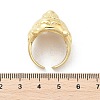 Brass Cuff Rings for Women Men RJEW-S401-03G-5