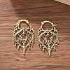 Retro Alloy Hollow Chandelier Hoop Earrings for Women WGBBCC7-01-1