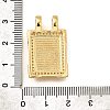 Brass Micro Pave Cubic Zirconia Pendants KK-U055-06B-01-3