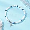 304 Stainless Steel Tiny Charm Bracelets BJEW-MZ00325-01-1