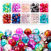 Transparent Crackle Glass Beads CCG-PH0003-09A-2