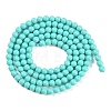 Synthetic Turquoise Beads Strands G-U004-02N-3