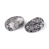 Natural Map Stone Pendants G-N349-08C-2