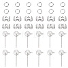20Pcs Brass Ball Post Stud Earring Findings FIND-TA0011-06P-2