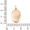 Printed Brass Pendants KK-B183-01G-02-3