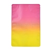 Two Tone Rectangle Plastic Zip Top Gift Bags OPP-C003-01D-01-1