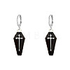 Halloween Alloy Enamel Hoop Earrings FS-WG6BEC1-01-1