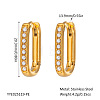 Elegant Stainless Steel Oval Hoop Earrings LS-UE0817-4-1