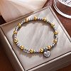 304 Stainless Steel Charm Bracelets FS-WGA0F88-01-2