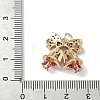 Brass Micro Pave Cubic Zirconia Pendants KK-B162-01-3