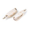 Electroplate Natural Shell Big Pendants SSHEL-N042-11-2
